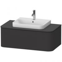 Тумба под раковину для подвесной консоли Duravit Happy D.2 Plus 1000х550 мм HP494108080 графит матовый