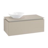 Тумба под раковину Villeroy & Boch Legato 1000х500 мм B60500VK мягкий серый