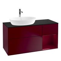 Тумба под раковину Villeroy & Boch Finion 1200х501 мм F812HBHB пион/пион