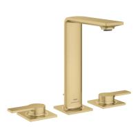 Смеситель для раковины Grohe Allure M-Size 3 отверстия, высокий излив, донный клапан 20 188 GN1 холодный рассвет матовый