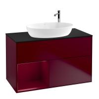 Тумба под раковину Villeroy & Boch Finion 1000х501 мм F892HBHB пион/пион