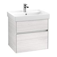 Тумба под раковину Villeroy & Boch Collaro 604х444 мм C00900E8 белое дерево