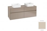 Тумба под раковину Villeroy & Boch Collaro 1400х500 мм C04800VK мягкий серый