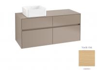 Тумба под раковину Villeroy & Boch Collaro 1200х500 мм C04200VJ северный дуб