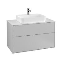 Тумба под раковину Villeroy & Boch Finion 1000х501 мм F35100GJ светло-серый
