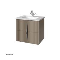 Тумба под раковину Caprigo Novara 60 578х468 мм (2 ящика) 35915 SF-04 мокко