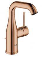 Смеситель для раковины Grohe Essence M-Size поворотный излив, донный клапан 23 462 DA1 тёплый закат