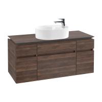 Тумба под раковину Villeroy & Boch Legato 1200х500 мм с подсветкой B774L0VH аризонский дуб