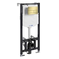 Инсталляция для унитаза WasserKraft Aller 10TLT.010.ME.PG04 золото