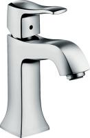 Смеситель для раковины Hansgrohe Metris Classic 100 ComfortZone донный клапан 31075000