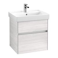 Тумба под раковину Villeroy & Boch Collaro 554х444 мм C00800E8 белое дерево