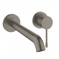 Смеситель для раковины Grohe Essence L-Size настенный (внешняя часть) 19 967 AL1 тёмный графит матовый
