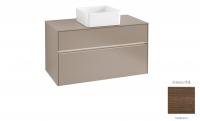 Тумба под раковину Villeroy & Boch Collaro 1000х500 мм с подсветкой C038L0VH аризонский дуб
