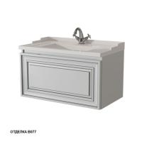 Тумба под раковину Caprigo Ponza-A 80 790х469 мм 13512 В077 бело-серый