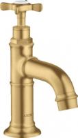 Кран холодной воды для раковины Axor Montreux 50 ComfortZone 16530250 шлифованное золото