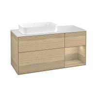 Тумба под раковину Villeroy & Boch Finion 1200х501 мм F691PCPC дуб/дуб