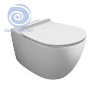 Унитаз подвесной Simas Vignoni Rimless (торнадо) VI18VERT bi+F85 белый глянец