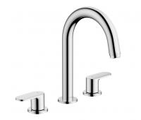 Смеситель для раковины Hansgrohe Vernis Blend 3 отверстия, донный клапан 71553000