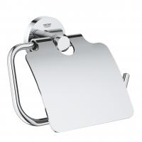 Держатель туалетной бумаги с крышкой Grohe Essentials 40 367 001 хром