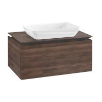 Тумба под раковину Villeroy & Boch Legato 800х500 мм с подсветкой B702L0VH аризонский дуб