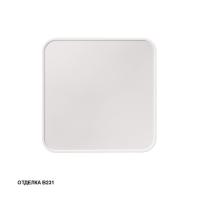 Зеркало Caprigo Контур 800х800 мм M–288 B231 белый