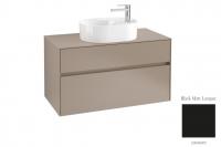 Тумба под раковину Villeroy & Boch Collaro 1000х500 мм C05400PD чёрный матовый
