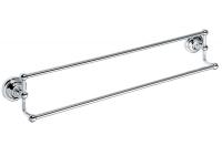 Полотенцедержатель двойной Bemeta Retro 665 мм 144304232 хром