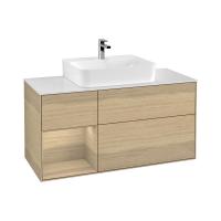Тумба под раковину Villeroy & Boch Finion 1200х501 мм F161PCPC дуб/дуб