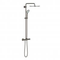 Душевая система с термостатом для душа Grohe Euphoria System 310 мм 26 075 AL0 тёмный графит матовый