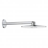 Верхний душ Grohe Rainshower SmartActive 310 (кронштейн 430 мм, 2 режима струи) 26 475 LS0 белая луна