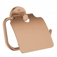 Держатель туалетной бумаги с крышкой Grohe Essentials 40 367 DL1 тёплый закат матовый