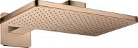 Верхний душ Axor ShowerSolutions 460 1jet с держателем softcube 35274300 полированное красное золото