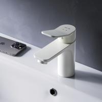 Смеситель для раковины AM.PM X-Joy F85A02133 белый матовый