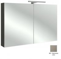 Зеркальный шкаф Jacob Delafon 1050х650х143 мм EB1366-NR2 коричневая кожа