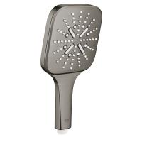 Ручной душ Grohe Rainshower SmartActive 130 Cube (3 режима струи) 26 582 AL0 тёмный графит матовый