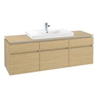 Тумба под раковину Villeroy & Boch Legato 1600х500 мм B70100VJ северный дуб