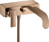 Смеситель для ванны Axor Citterio 39400300 полированное красное золото