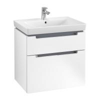 Тумба под раковину Villeroy & Boch Subway 2.0 637х454 мм A91010MS белый матовый