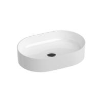 Раковина накладная Ravak Ceramic Slim O 550х370 мм XJX01155001 белый