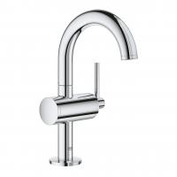 Смеситель для раковины Grohe Atrio M-Size поворотный излив, донный клапан 32 043 003
