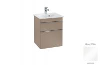 Тумба под раковину Villeroy & Boch Venticello 466х426 мм A92201DH белый глянцевый