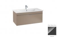 Тумба под раковину Villeroy & Boch Venticello 753х502 мм A93401RA серое стекло