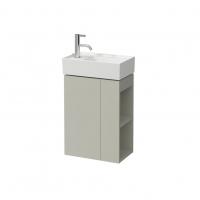 Тумба под раковину Laufen Kartell 440х270 мм петли слева 4075170336411 мокрый асфальт