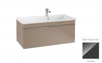 Тумба под раковину Villeroy & Boch Venticello 953х502 мм A93501RA серое стекло