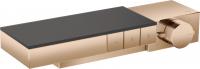 Термостат Axor Edge Select (для 3 потребителей) 46140300 полированное красное золото