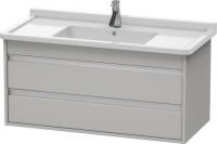 Тумба под раковину Duravit Ketho 1000х455 мм KT664500707 бетонно-серый матовый