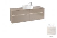 Тумба под раковину Villeroy & Boch Collaro 1600х500 мм с подсветкой C065L0E8 белое дерево