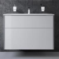 Тумба под раковину AM.PM Spirit 2.1 1000х480 мм M71AFXX1002WG белый глянец