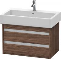 Тумба под раковину Duravit Ketho 750х440 мм KT663702121 тёмный орех
