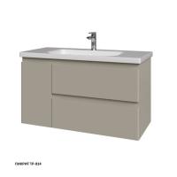 Тумба под раковину Caprigo Forte 100 976х446 мм (2 ящика, 1 дверь) 36115L TP814 пикрит